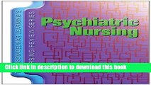 Collection Book Delmar s Nursing Review Series: Psychiatric Nursing (Delmar Nursing Review: