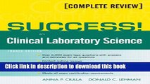 New Book SUCCESS! in Clinical Laboratory Science (4th Edition)