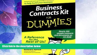 Big Deals  Business Contracts Kit For Dummies  Free Full Read Most Wanted