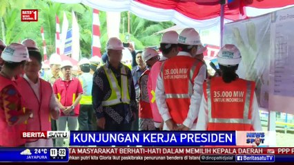 Presiden Hadiri Peletakkan Batu Pertama PLTG Idanoi