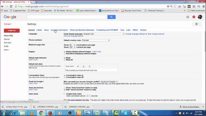 how to change gmail password - YouTube