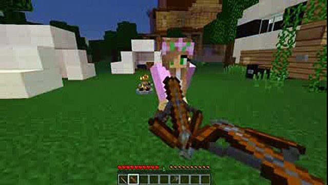 Minecraft THE WALKING DEAD - ZOMBIES ATTACK THE CAMP!! w_Little Kelly!!