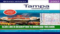 Read Now Rand McNally Tampa Street Guide: Including Hillsborough County (Rand McNally