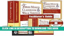 Read Now The Three-Minute Classroom Walk-Through (Multimedia Kit): A Multimedia Kit for