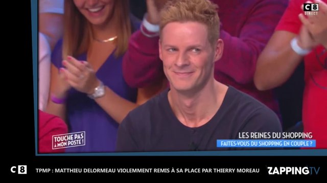 TPMP : Matthieu Delormeau violemment remis à sa place par Thierry Moreau