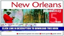 Read Now New Orleans PopOut Map - pop-up city street map of New Orleans - folded pocket size