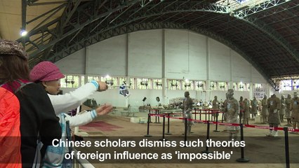 'Foreign forces' row over China's Terracotta Warriors