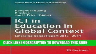 Read Now ICT in Education in Global Context: Emerging Trends Report 2013-2014 PDF Book