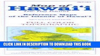Read Now Full Color Topographic Map of Hawai i: The Big Island- Reference Maps of the Islands of