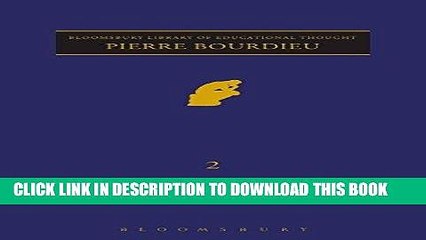 Read Now Pierre Bourdieu: Education and Training PDF Online