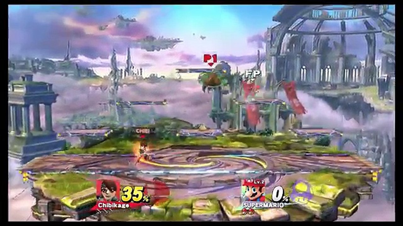 SuperMario Amiibo Training - Super Smash Bros Wii U Gameplay