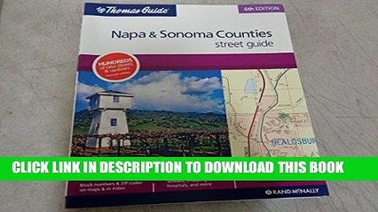 Download Video: Read Now Napa/Sonoma Counties (2002) (Thomas Guide Napa/Sonoma Counties Street Guide   Directory)