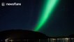 Amazing footage of aurora borealis in Norway