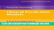 Read Now Clinical Prediction Models: A Practical Approach to Development, Validation, and Updating