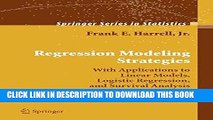 Read Now Regression Modeling Strategies: With Applications to Linear Models, Logistic Regression,