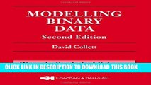 Read Now Modelling Binary Data, Second Edition (Chapman   Hall/CRC Texts in Statistical Science)