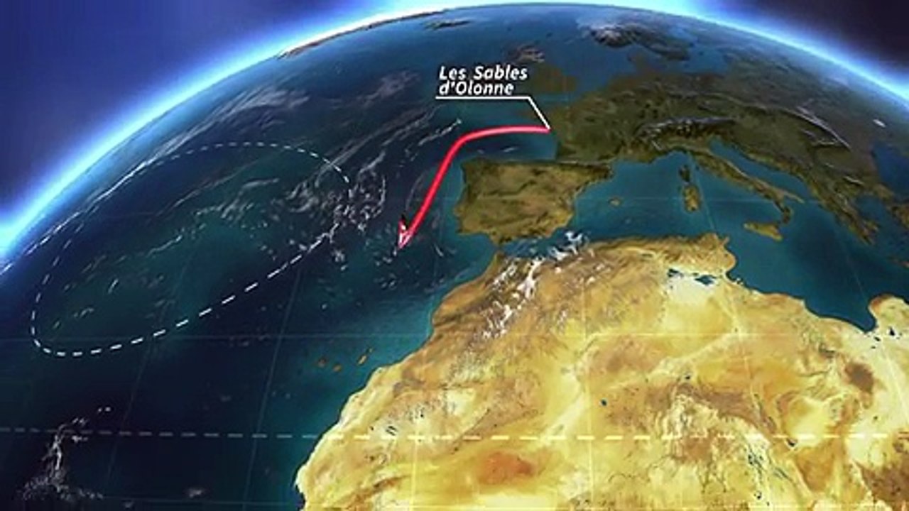 VENDEE GLOBE 2016 LE PARCOURS