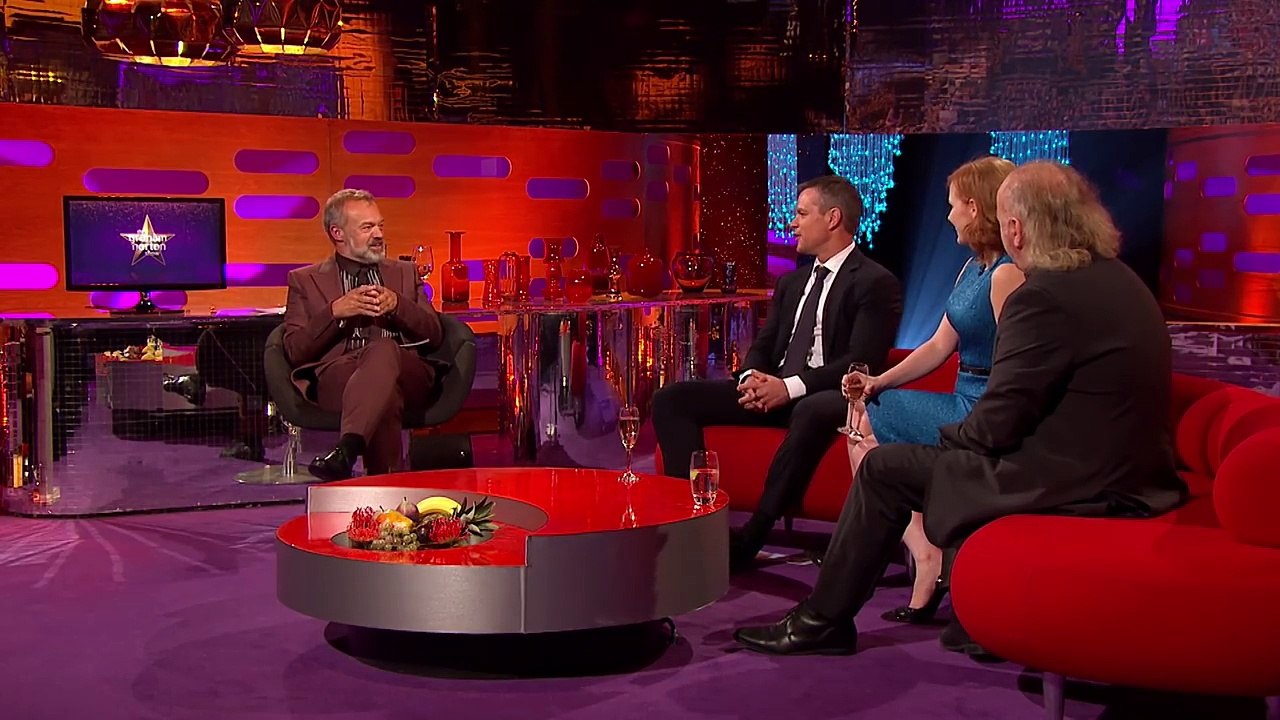 Matt Damon is. Bourne. James Bourne. - The Graham Norton Show