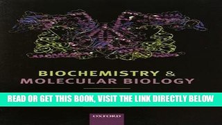 Read Now Biochemistry and Molecular Biology PDF Online