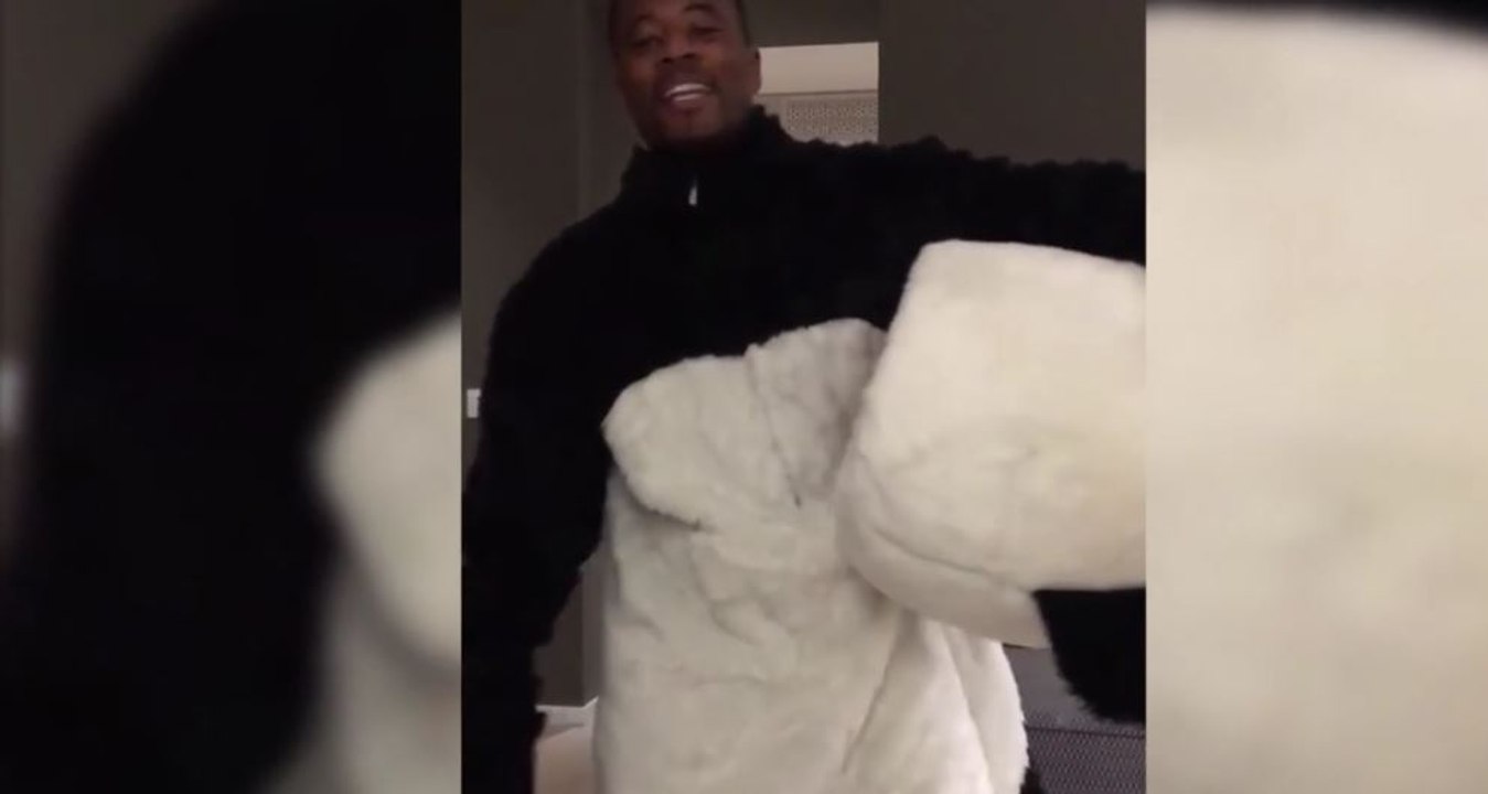 Patrice Evra se déguise en Panda et danse sur Instagram pour lutter contre le racisme (vidéo)
