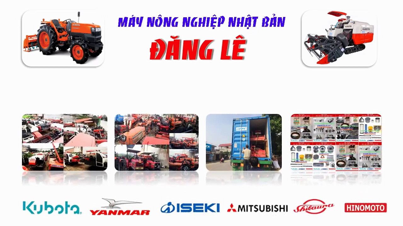 Đăng Le Giao bánmáy gặt nhật bãi tăng đơ  Iseki 436 đi cao bằng cho khách hàng