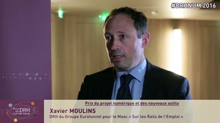 #DRHNUM : Xavier Moulins   DRH Groupe, Eurotunnel