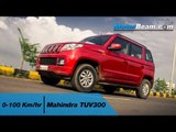 Mahindra TUV300 0-100 km/hr | MotorBeam