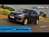 Maruti Baleno 0-100 km/hr Of All Powertrains | MotorBeam