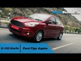 Ford Figo Aspire 0-100 km/hr | MotorBeam