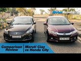 Maruti Ciaz vs Honda City - Comparison Review | MotorBeam