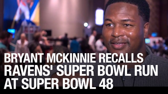Bryant McKinnie Recalls Ravens' Super Bowl Run at Super Bowl 48