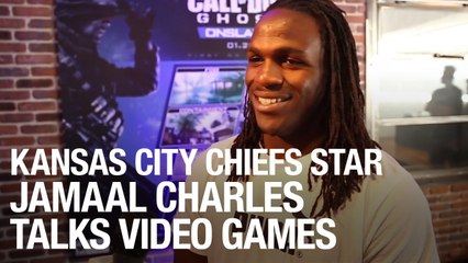 Chiefs Star Jamaal Charles Talks Video Games