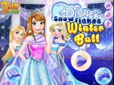 ►❤✿♛✿❤◄ Disney Snowflakes Winter Ball - Anna - Rapunzel - Elsa - Princess Gameplay ►❤✿♛✿❤◄