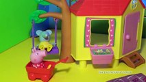 PEPPA PIG Nickelodeon Peppa Tree House   Emily Elephant   BBC Toys Video Parody