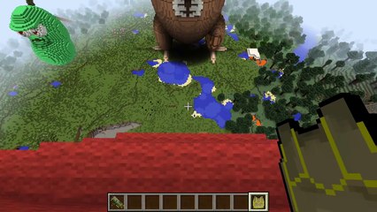 Minecraft vs Pokemon go | GIGA PINSIR!! | (PvZ/Pokego Land)