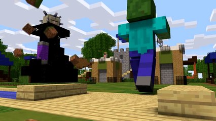 If Minecraft would be like Clash Royale ! ( Minecraft Animation )