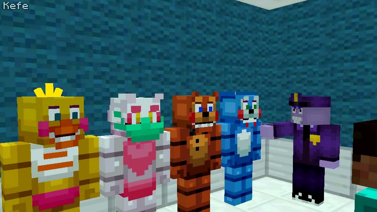 FNAF Monster School: Brain Operation! - Minecraft Animation