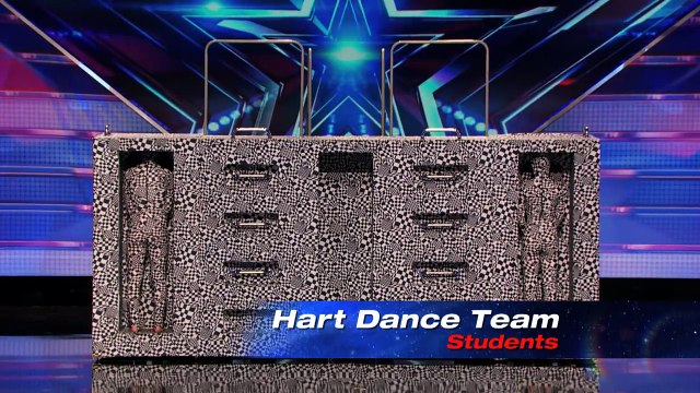 Dancers Wow Judges with a Visual Twist - America's Got Talent 2014