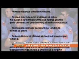 APLIKANTET PER SHKOLLEN E POLICISE