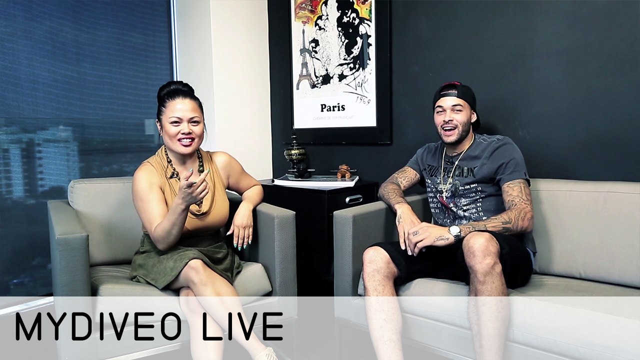 Don Benjamin Talks Moving, B-balling and Music - mydiveo LIVE! on Myx TV
