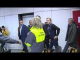 Camerino - Terremoto, la visita di Renzi (27.10.16)