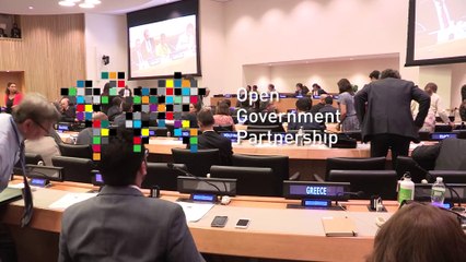 France in New York for the Open Government Partnership – Sept. 2016