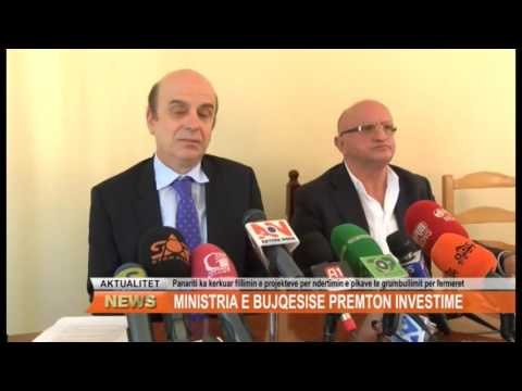 BUJQESIA, MINISTRI PANARITI NE SHKODER, PREMTON INVESTIME