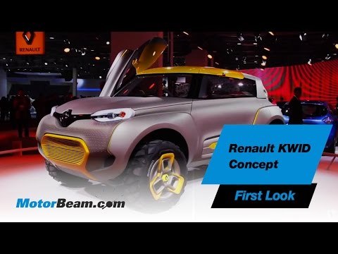 Renault KWID Concept Unveiled In India
