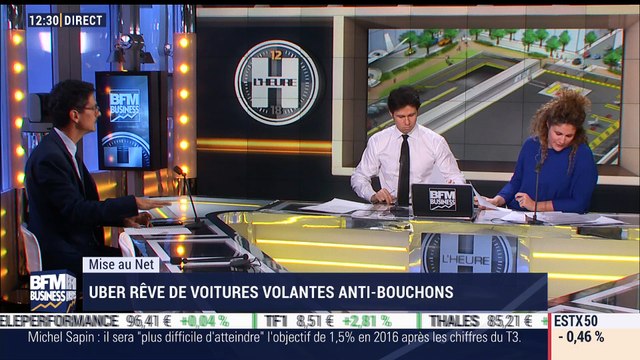 La mise au net: Uber veut fabriquer des voitures volantes anti-bouchons - 28/10