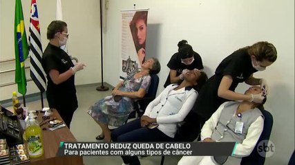 Jornal do SBT mostra tratamento que promete conter a queda de cabelo