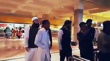 junaid jamshed per ki Gustakhi per Islamabad airport per hamla