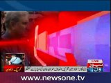 PTI Chairman Imran Khan talk to media outside Bani Gala