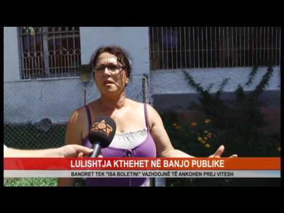 LULISHJTA KTHEHET NË BANJO PUBLIKE