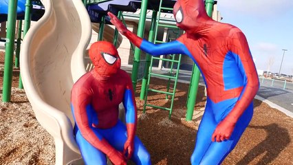 Fat Spiderman vs Skinny Spiderman - Real Life Battle | Superhero Movie!